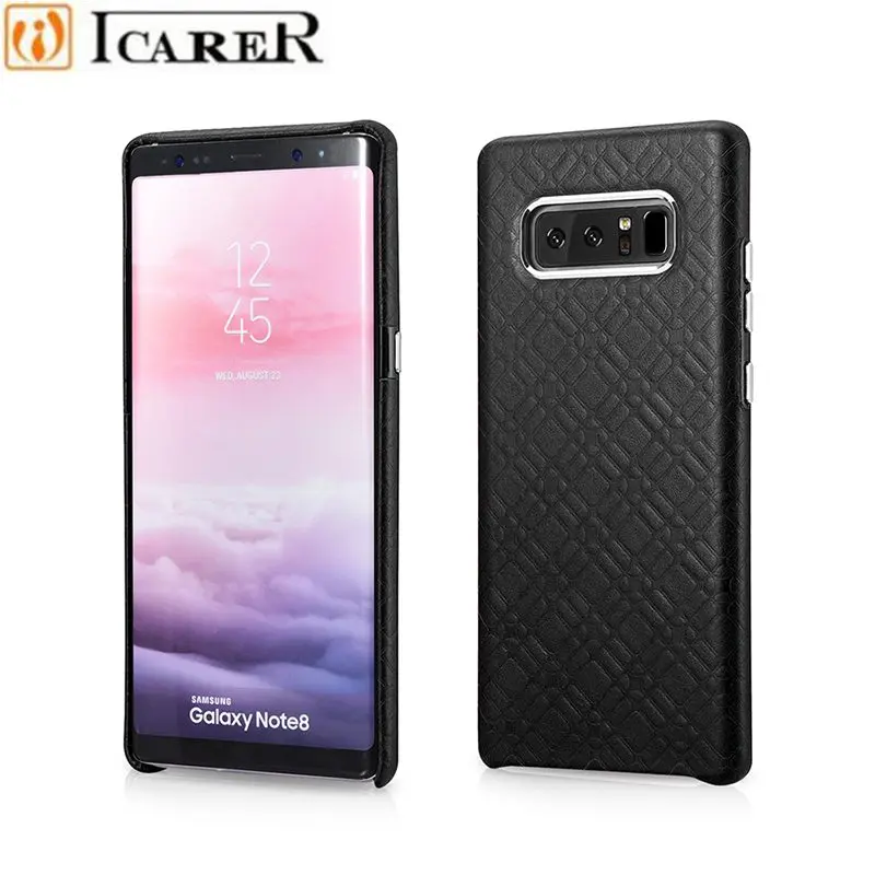 

iCarer For Galaxy Note 8 Case,Luxury Ultra Thin Genuine Leather Case for Samsung Galaxy Note 8 Note8 Phone Capa Para Coque