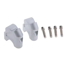 Серебряный Руль мотоцикла стояк комплект движется бар вверх для BMW S1000 XR 15-18