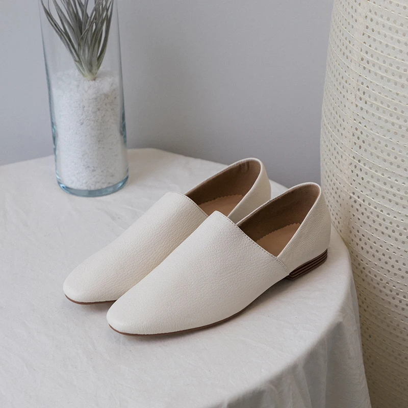 on Del Appartamenti Di Per black Confortevole Cuoio Primavera Genuino Morbida Donne Nuova Il Mocassini Tempo Libero Progettista Delle Slip E Vendita Scarpe Marca Femminile Trasporto Espadrillas Beige X5Yqw