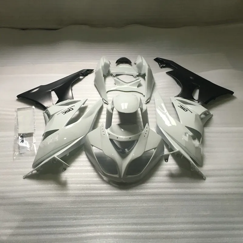 Комплект обтекателей для мотоцикла KAWASAKI Ninja ZX6R 09 10 636 2009 2010 zx 6r ABS белый черный