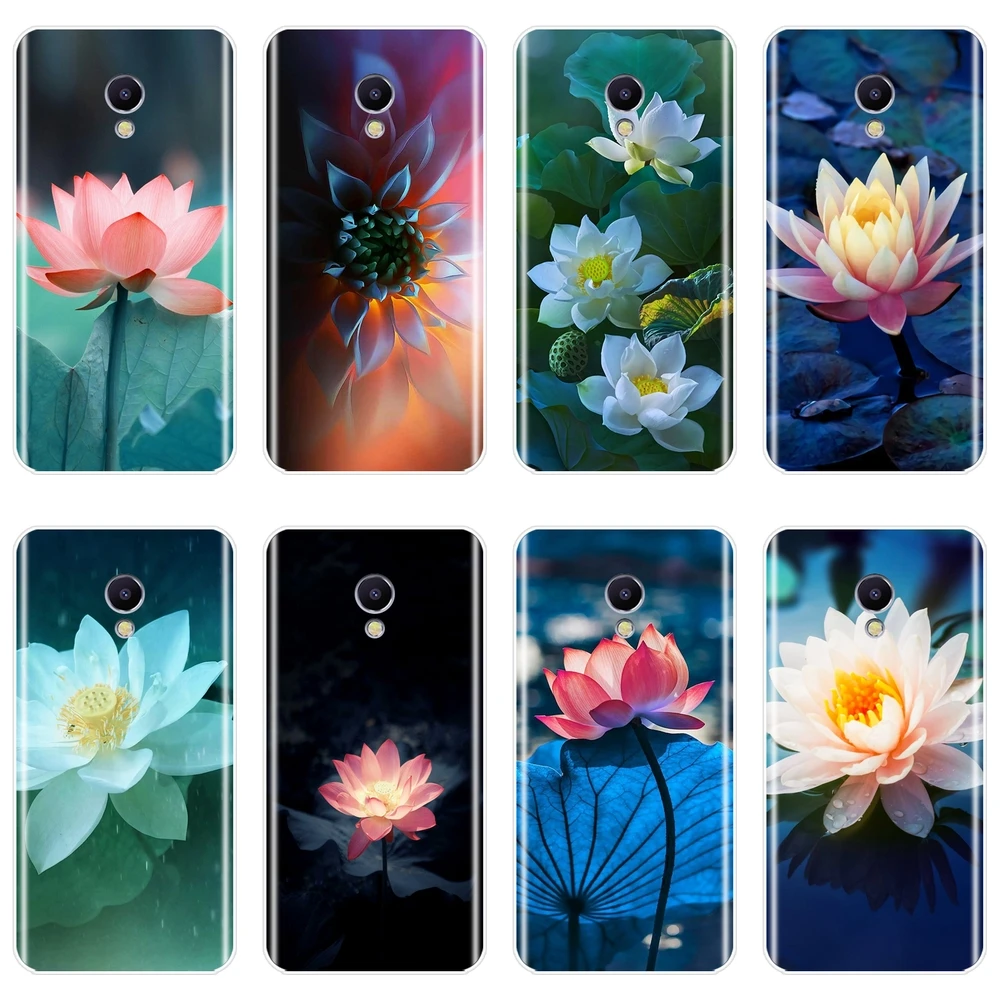

Phone Case For Meizu M6 M6S M6T M5 M5C M5S M3 M3S M2 Silicone Soft Pink Flower Floral Back Cover For Meizu M2 M3 M5 M6 Note Case