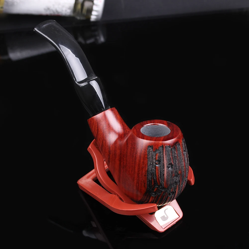 1pcs tobacco pipes Grinder Filter weed Portable Handmade wood smoking