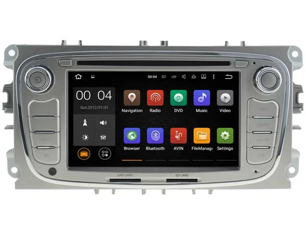 Android 7 1 font b Car b font Dvd Navi Player FOR FORD S MAX 2008