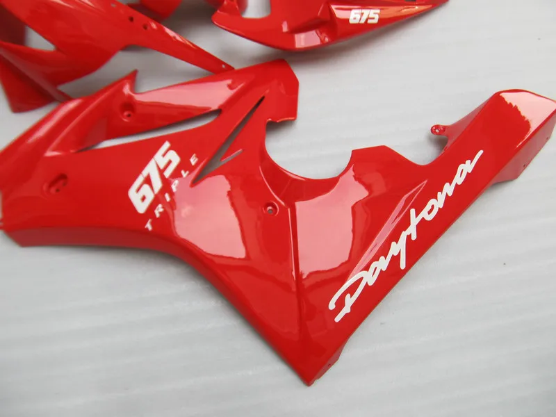 7 gits! Комплект обтекателей для Triumph Daytona 675 05 06 07 08 Daytona675 2005 2006 2007 2008 комплект из АБС