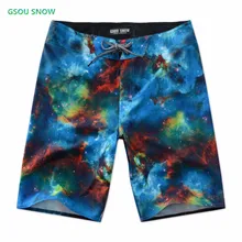 Gsou снег бренд лето для мужчин пляжные Шорты для женщин купальники для мужчин красочные печатные спортивные Шорты для женщин Кружево Дайвинг Сёрфинг Шорты для женщин для мужские