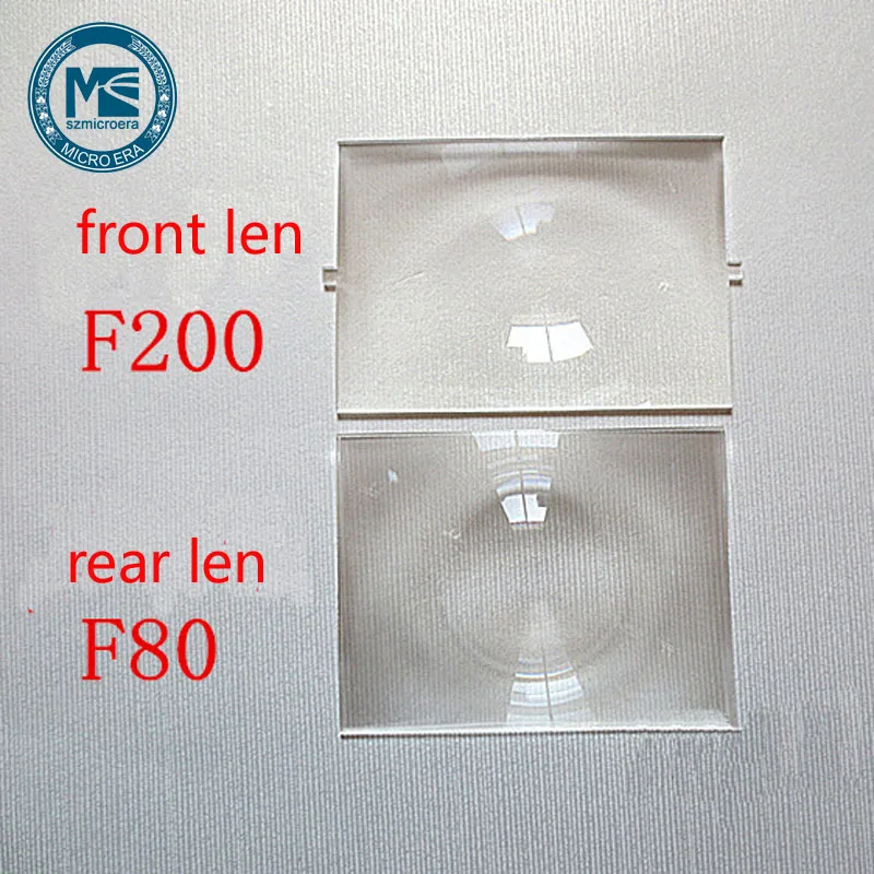 2pcsset High Translucent Fine thread DIY projector parts Fresnel Lens 5 inch compatible model F200+F80 -1
