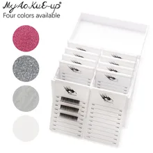 Ящик для хранения ресниц Инструменты 10 слоев акриловый поддон держатель ресницы Индивидуальный объем ресниц Дисплей Стенд для наращивания ресниц инструмент