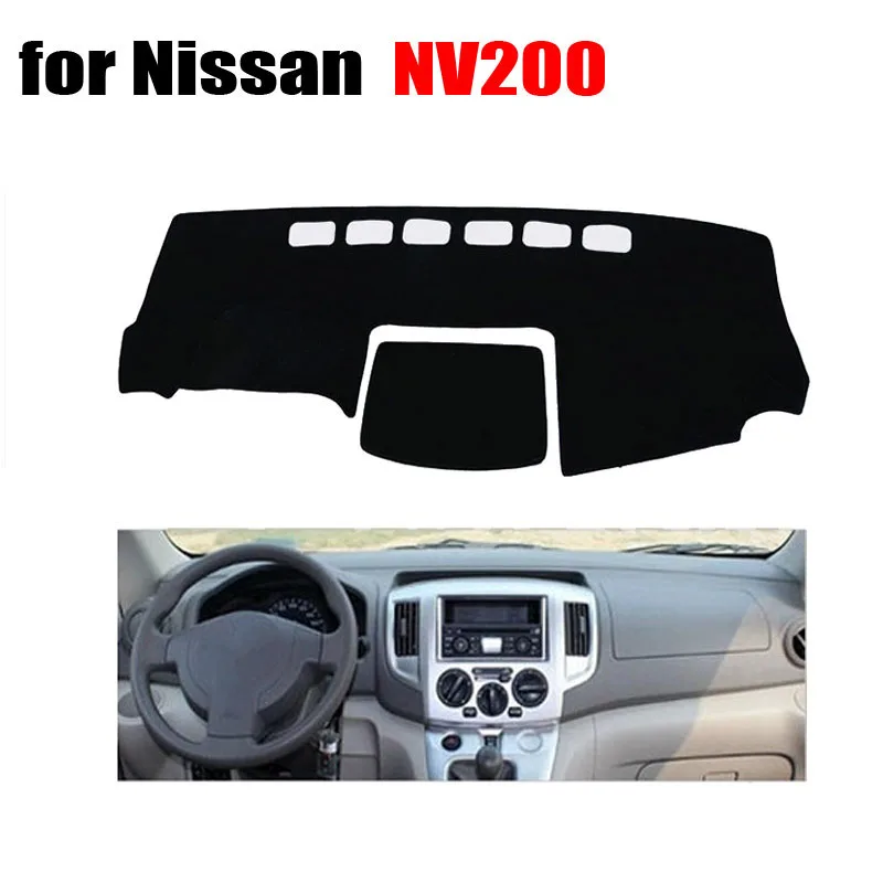 

RKAC Car dashboard pad covers For Nissan NV200 all the years left hand drives Instrument platform desk dash pad car accessories