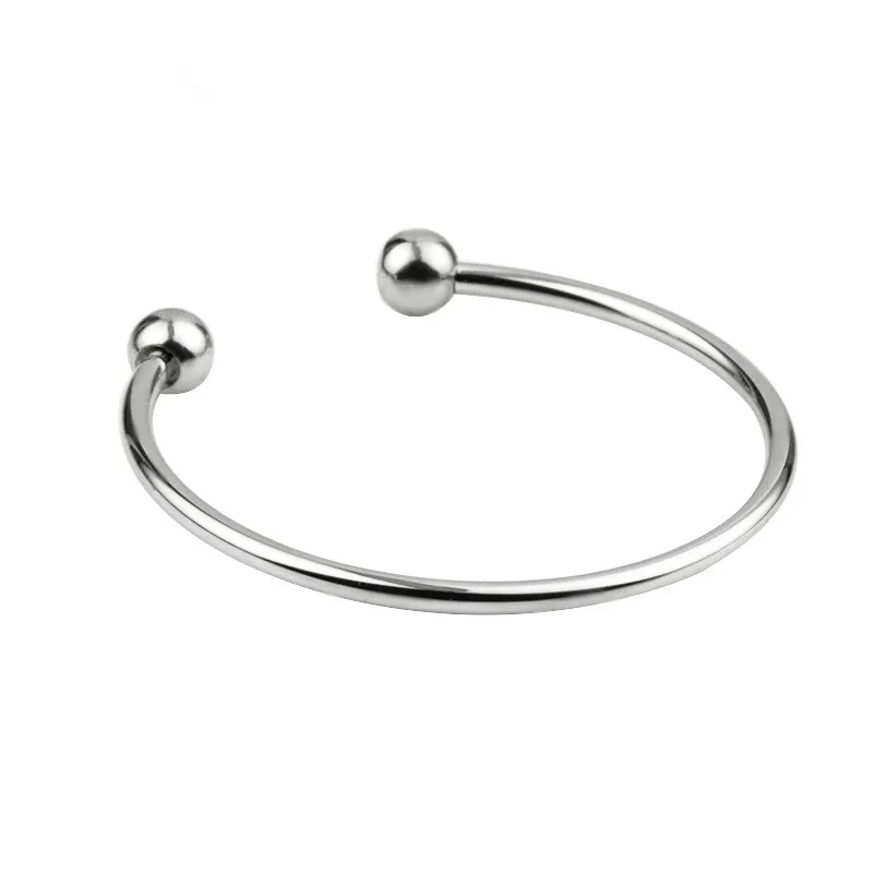 

Popular Girl's 2019 European Bangles Basic Chain Bangles Fit Original Bracelets Bangles Women's Jewelry 60-70mm