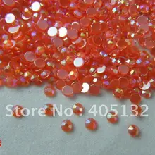 NRR08-RED 20000 шт./пакет 2 мм Красный AB Смола Стразы для ногтей с гранями акриловые Стразы для ногтей