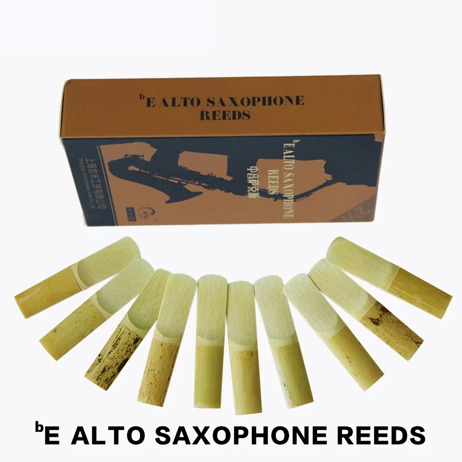 

SHINENG 2 1/2 bE Alto Sax Saxophone Reeds Saxfone Accessories 10pcs/box