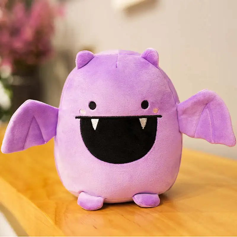 20 Вт, 30 Вт, 40 см мягкие Животные куклы мягкая плюшевая игрушка «летучая мышь» в виде маленького дьявола, для ребенка спокойный сон игрушки Дети номер Декор - Цвет: purple devil