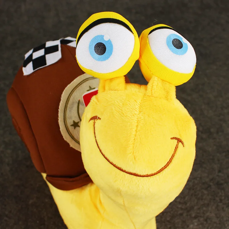 22-30 см 6 стилей американский фильм 3D CuteTurbo плюшевые игрушки животные скорость Улитка Мягкие плюшевые куклы Дети Лучшие подарки на день рождения