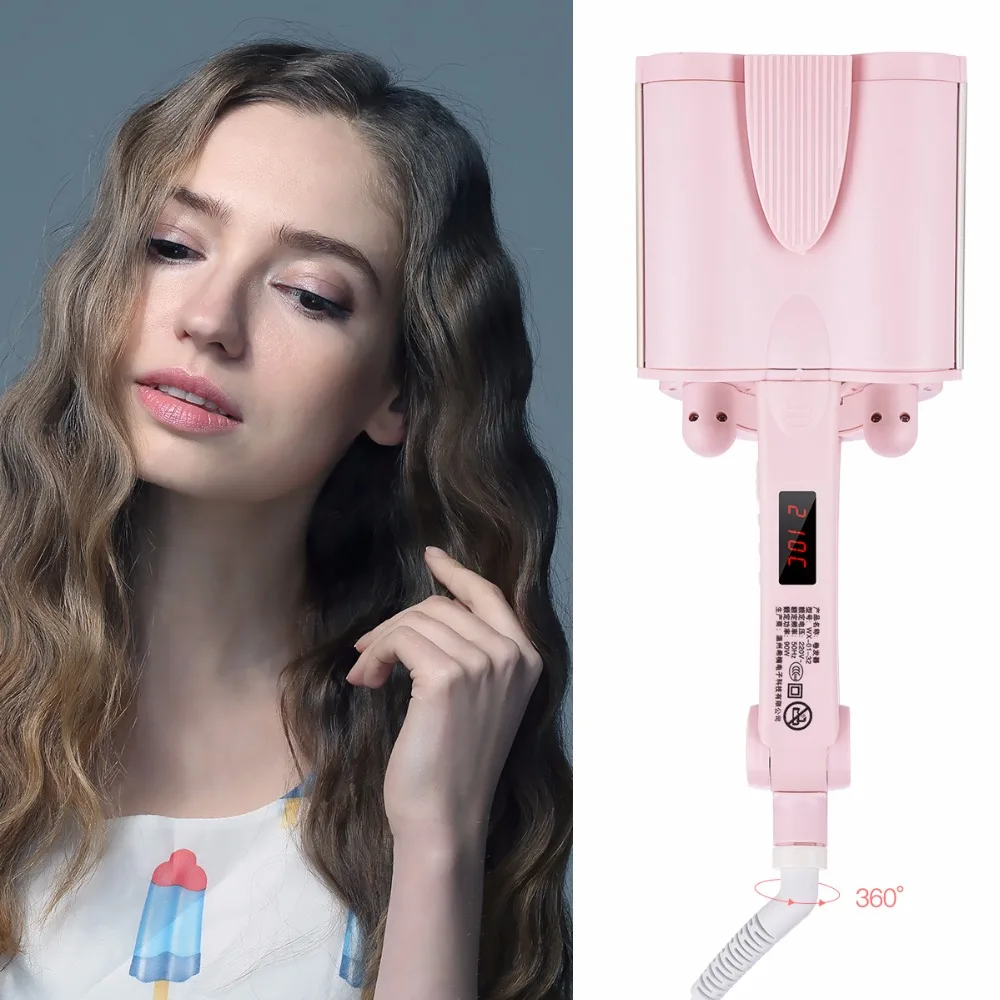 Professional Electric Hair Curler 32mm Tourmaline Ceramic