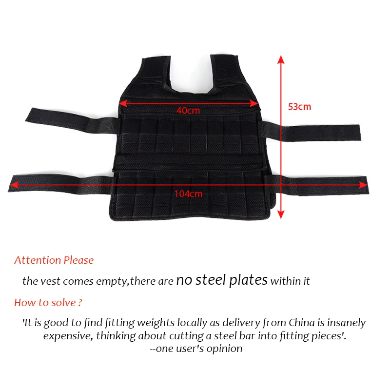 35kg/77lbs Empty Weight Vest Boxing Training Adjustable Shank Wrist Wraps Running Exercise Crossfit Swat Loading Weight Vest 35kg/77lbs Empty Weight Vest Boxing Training Adjustable Shank Wrist Wraps Running Exercise Crossfit Swat Loading Weight Vest