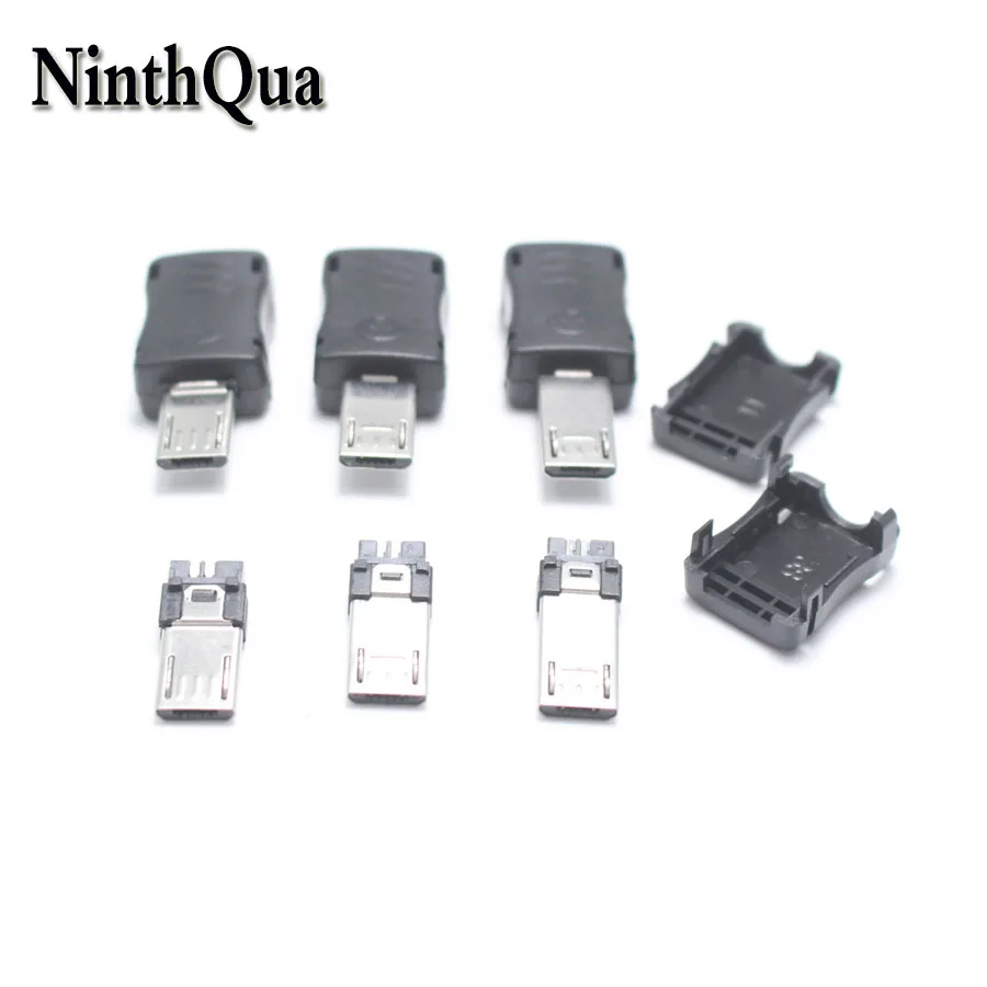5 комплектов микро USB 5PIN сварочный Тип Штекерный разъем 3 в 1 зарядное устройство 5P