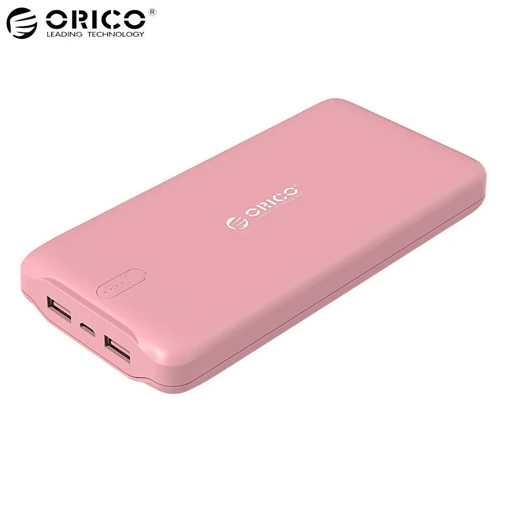 ORICO 20000mAh Power Bank External Battery Portable Charger Dual USB Powerbank Phone Charger for iPhone x 6 7 8 Samsung MacBook ORICO 20000mAh Power Bank External Battery Portable Charger Dual USB Powerbank Phone Charger for iPhone x 6 7 8 Samsung MacBook