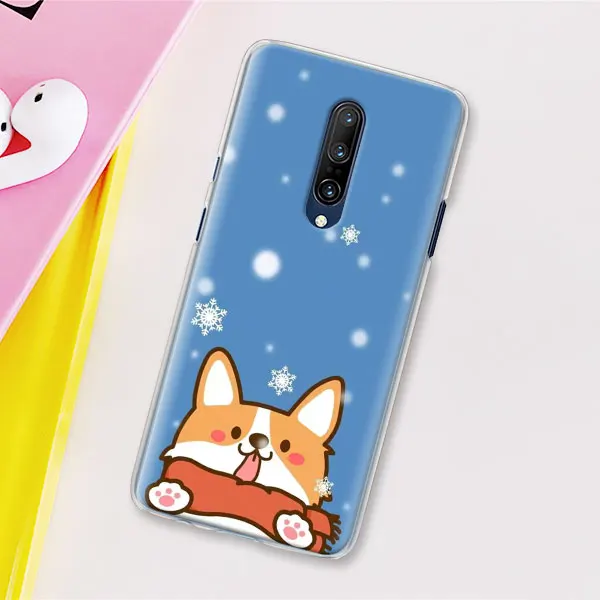 06 Мультяшная собака корги Шиба ину чехол для Oneplus 7 Pro 6 7 6T 5T жесткий чехол-накладка для мобильного телефона Coque - Цвет: 06