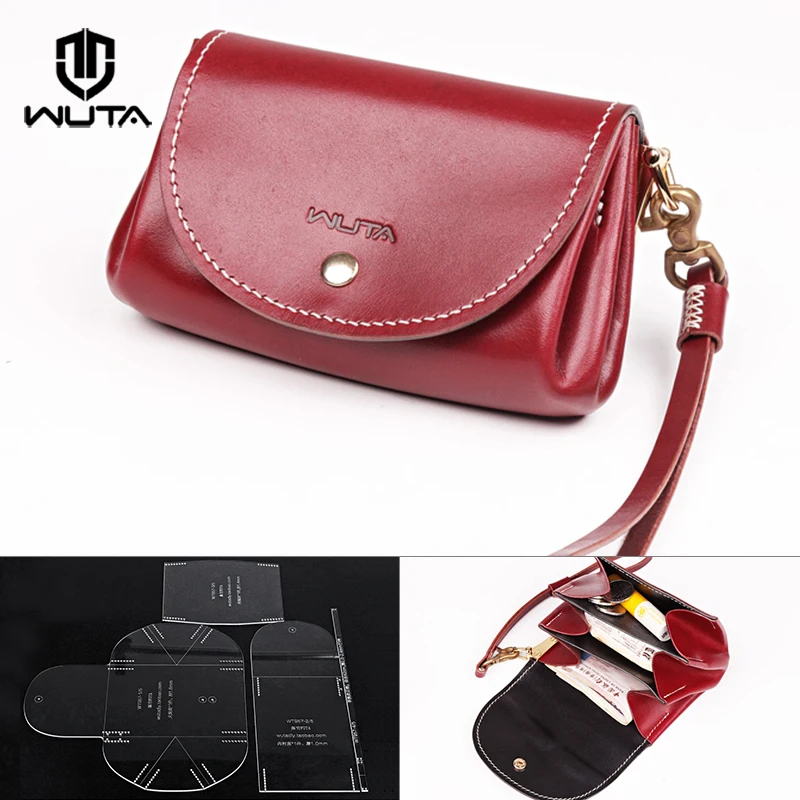 WUTA957 Original Design Small Clutch Bag Acrylic Template Ladies Mini Handbag Model Clear ...