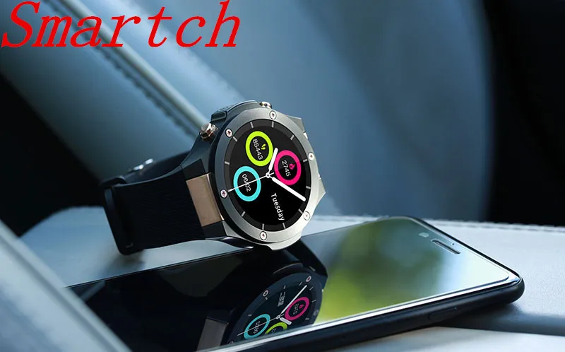 Smartch H2, gps, умные часы, Android, с трекером сердечного ритма, SIM, wifi, 5,0 м, HD камера, Android 5,1, умные часы, PK KW88, KW99, обновление f