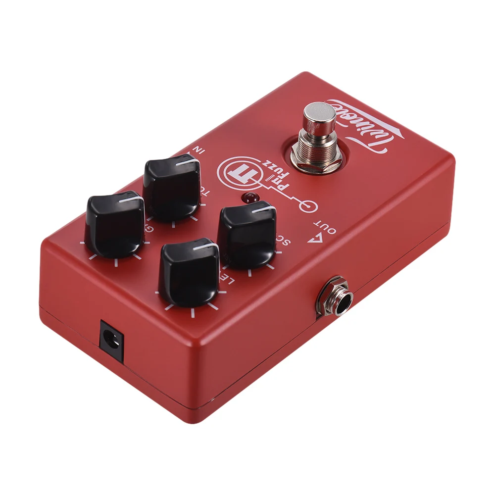 Twinote P FUZZ аналоговый современный Fuzz гитарный эффект педаль Processsor полностью металлический корпус с истинным байпасом