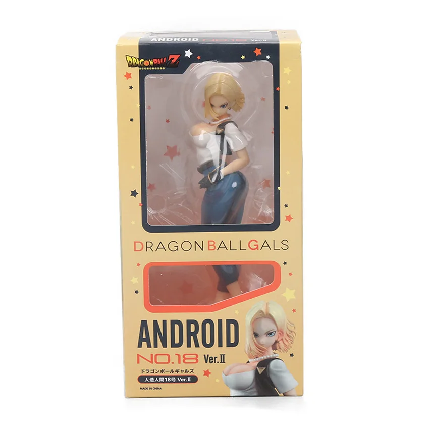 Новинка драконий жемчуг для девочек Z Android No. 18 сексуальная милая фигурка аниме