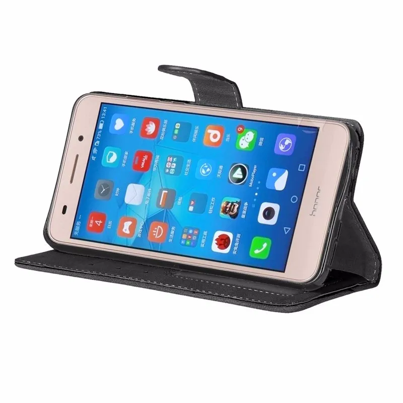 For Huawei Y6 II Case 5.5 Inch Wallet PU Leather Back Cover Phone Case For Huawei Y6 II Y6II Y6 2 Case Protective Flip Bag (15)