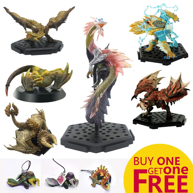 

MHW Game Monster Hunter World PVC Models Toy Collectible Hot Dragon Monster Action Figure Toy