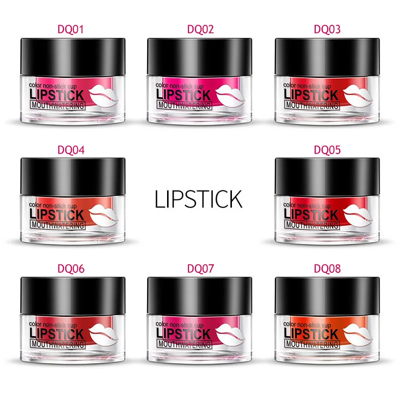 

BIOAQUA Air Cushion Lipstick Non-stick Cup Liquid Matte Lip Stick Cream Velvet Lip Balm Long Lasting Waterproof Makeup OR88