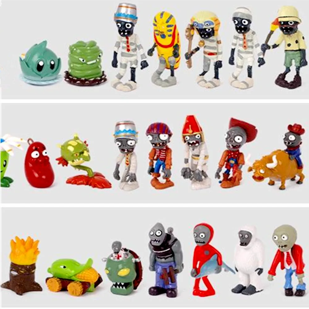 plastic zombie figures