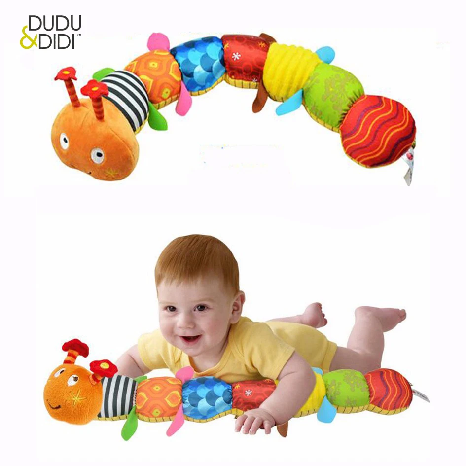 Recommend Cloth multifunctional educational children toys Baby rattles of music hand puppets animals for kids WJ167