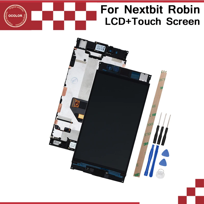 Ocolor для Nextbit Robin lcd дисплей и сенсорный экран 5 2 дюймов аксессуары мобильных