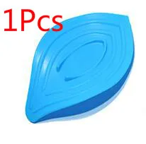 4Color Bathroom Accessories Creative Soap Dish Storage Leaf-Shaped Antiskid Soapbox Bathroom Gadgets Soap Dish Soap Tray Holder - Цвет: Синий