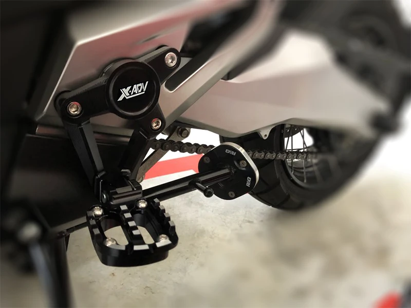 X-ADV Мотоцикл CNC Алюминиевый задний ножной Комплект подножка ножная педаль пассажирские задние наборы для HONDA X ADV X-ADV 750
