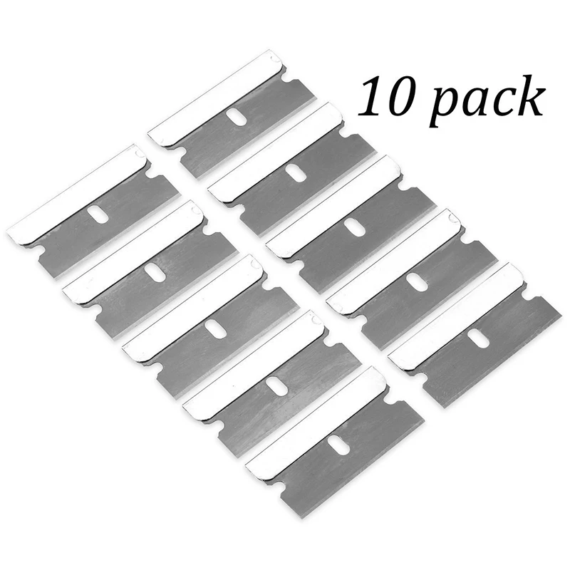 10Pcs Metal Blade Glue Residue Cleaning Tool for Phone LCD Glue Remover