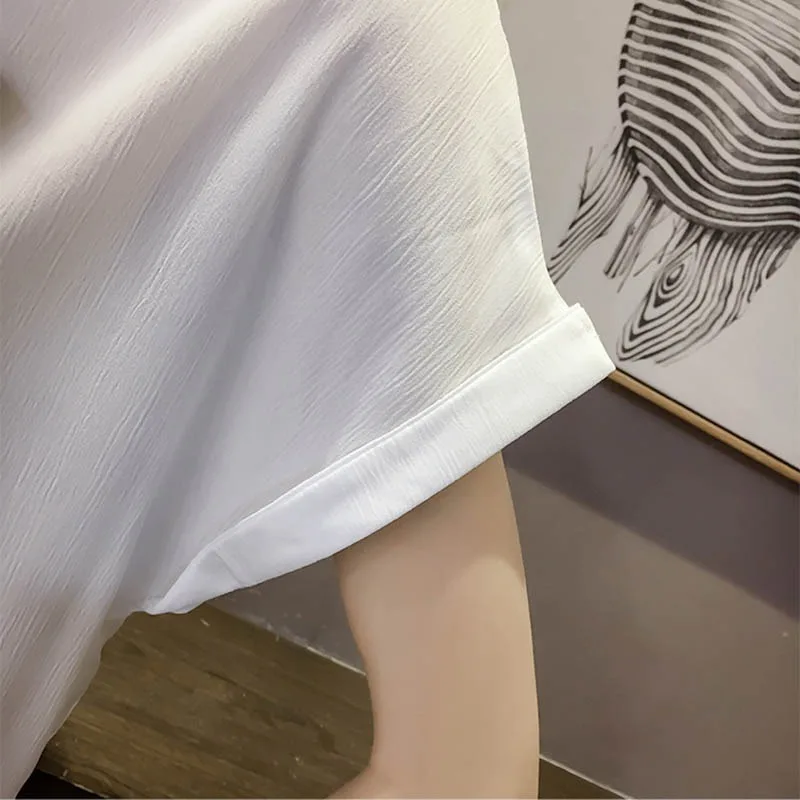 Женские блузки mujer de moda шифоновая крутая Дамская сорочка в Корейском стиле модная