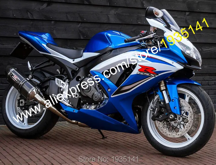 Для Suzuki GSXR 600 K8 GSXR 750 08-10 GSX-R 600 750 2008 2009 2010 Aftermarket мотоцикл обтекатель(литья под давлением