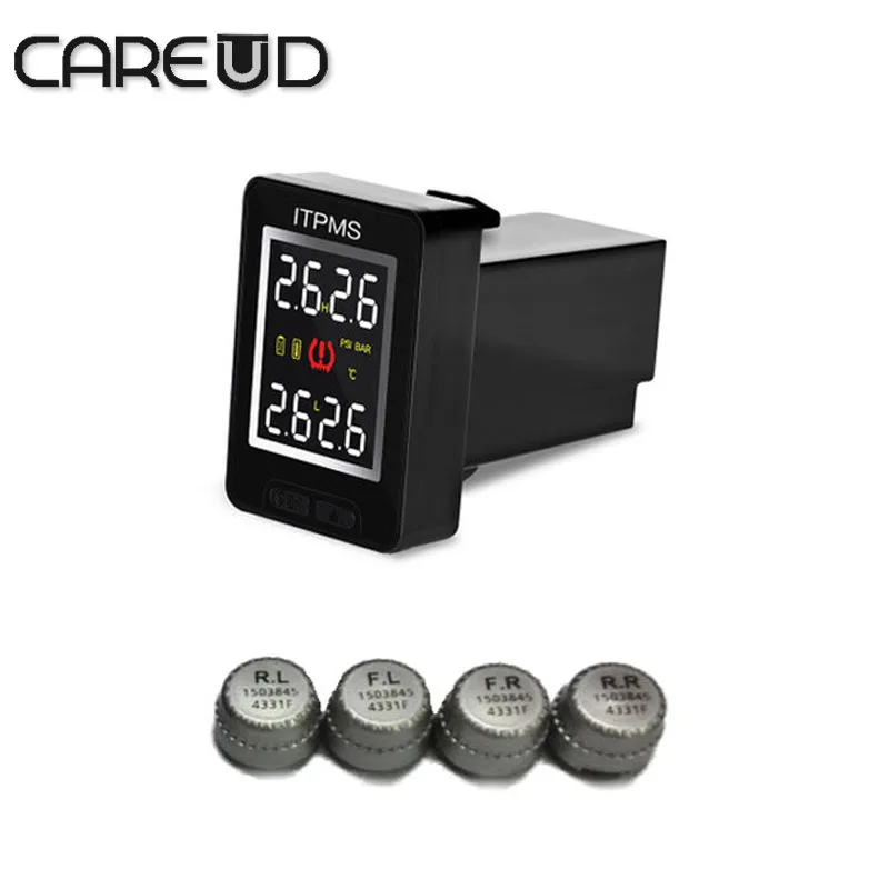 car tpms for nissan with 4 min external sensors psi bar tyre pressure tools careud u912 diagnostic | Автомобили и мотоциклы