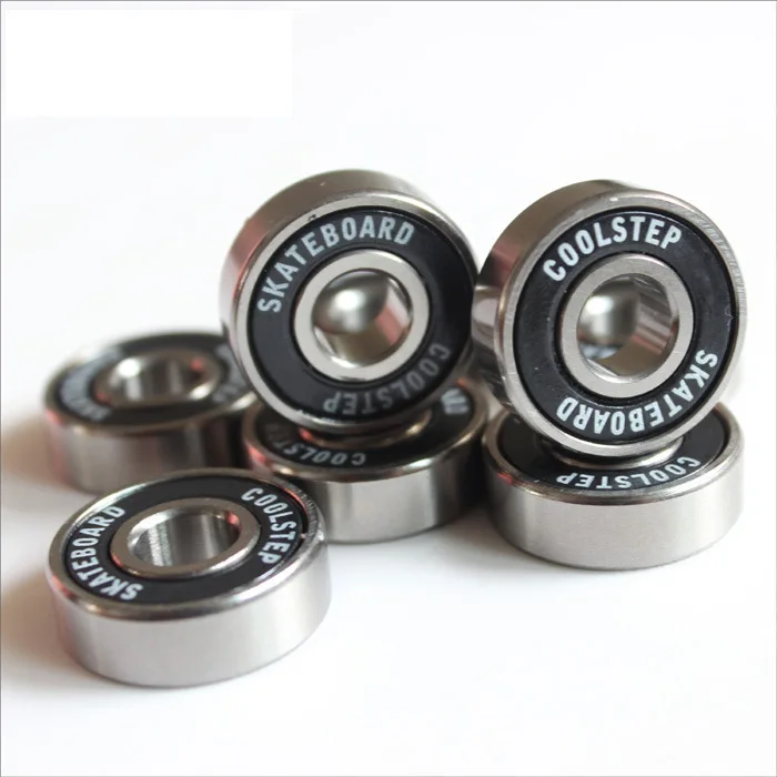 8pcs Durable Insulative Skateboard Bearings Ball Roller Skate Bearings