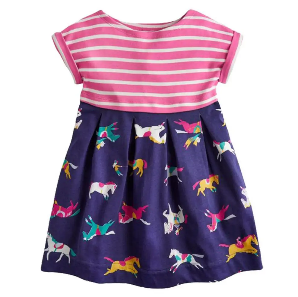 Buy 6pcs/lot Girls dress kids clothes children short
