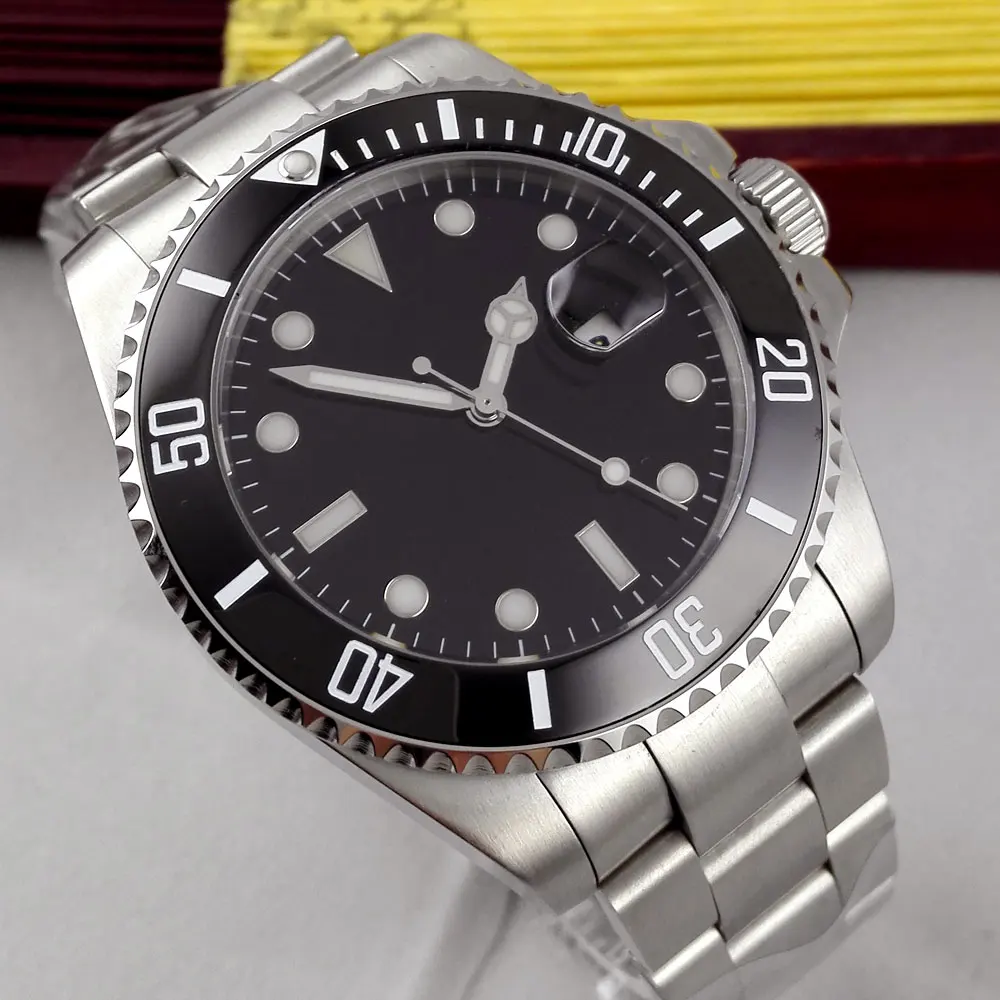 Часы мужские механические с автоматическим механизмом 43 мм|watch 43mm|watch brandwatch brand men |