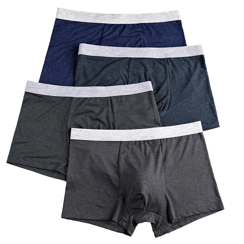 

Men Underwear Boxer Cotton Man Short Breathable Solid Mens Flexible Shorts Boxers Male Underpants Cueca Calzoncillos Homme