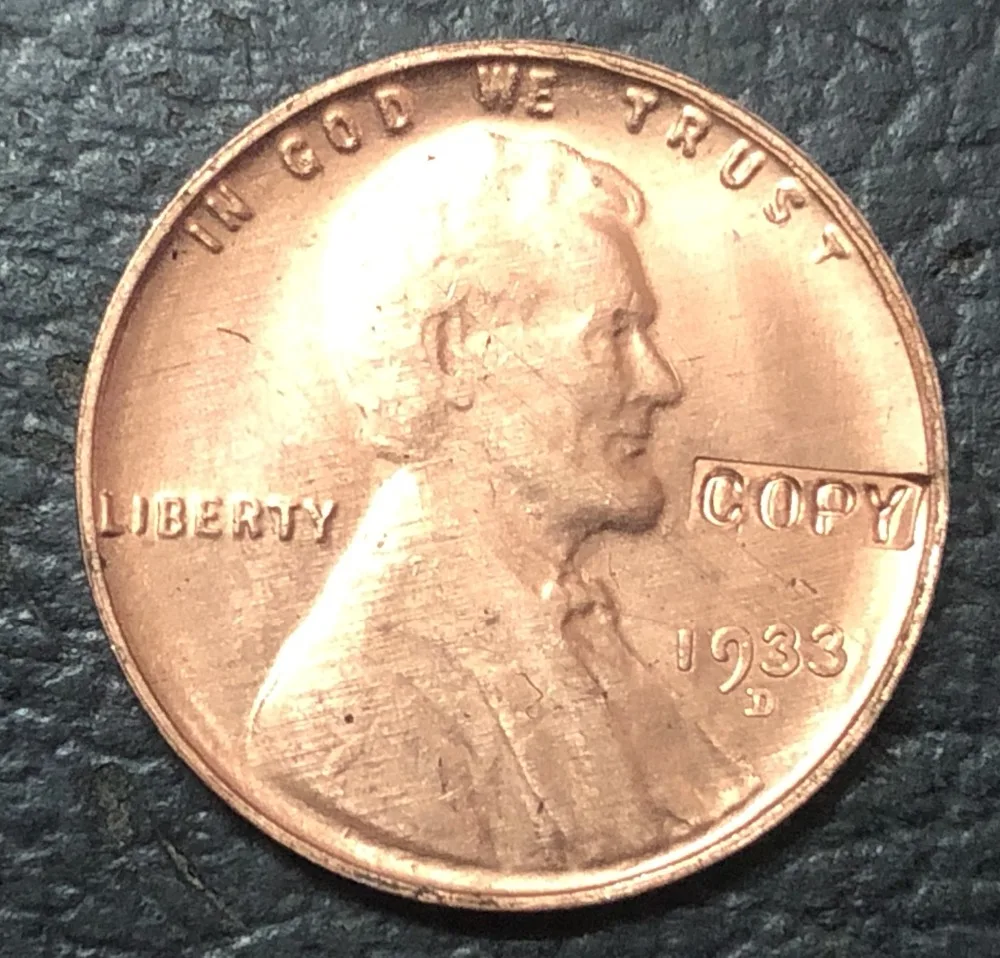 Маленькие центы Lincoln-Wheat Ear 1933-D