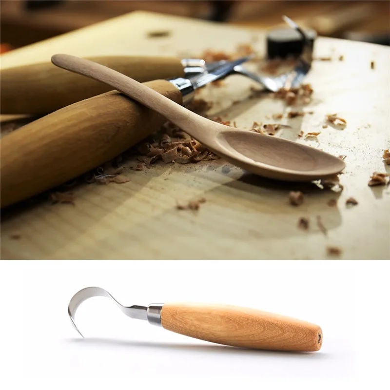 2 шт., нож для резьбы по дереву, резец по дереву, скульптурный инструмент для поделок, инструмент для резьбы по дереву, нож для резьбы по дереву, cuchillo de talla de cuchara
