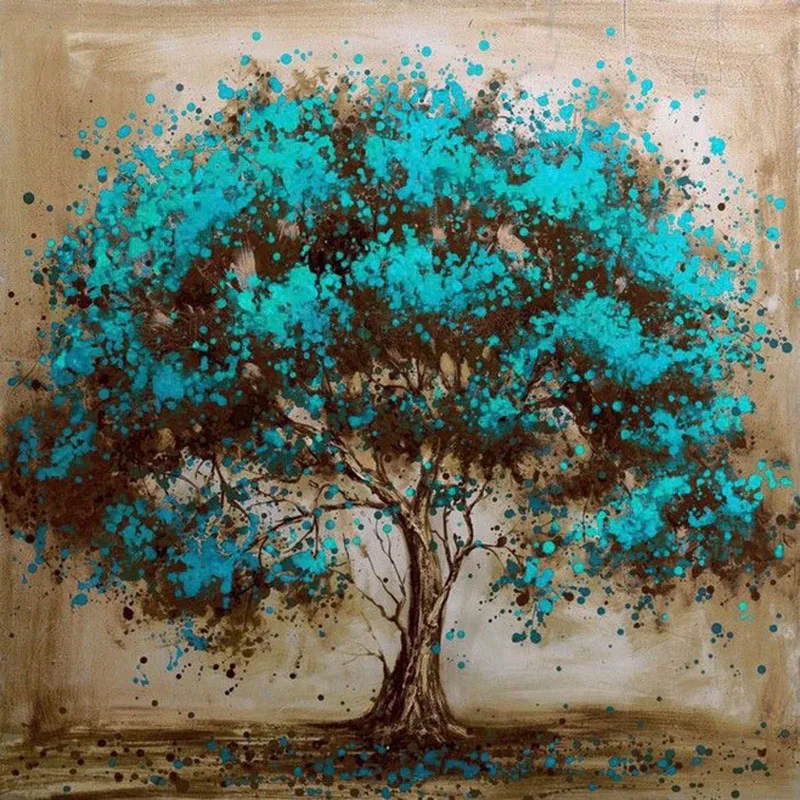 5D DIY Diamond Painting landscape tree Cross Stitch Mosaic diamond embroidery Needlework Patterns Rhinestone Home decor gift | Дом и сад