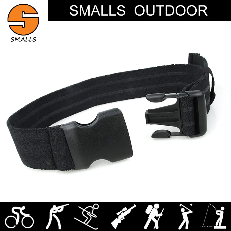 

ar15 accessories holster 4.3cm adjustable Thigh Strap Leg Hanger Special Elastic Rubber Band Tactical Belt for hunting Black TAN