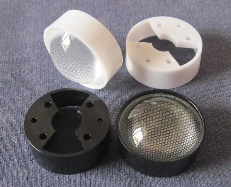 

20 Sets/lot Setted well, #IVJ-23 High quality Led Lens, 60 Degree, Holder Size: 24.5X8.5mm+Lens Diameter: 23mm, Mesh Surface