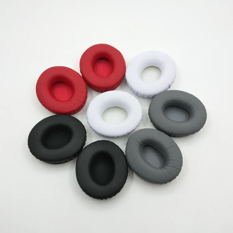 Original 1 pair leather replacement ear pads Ear pad Cushion Cover For