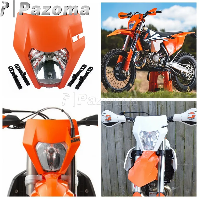 Motocross Headlight Dirt Bike Motorcycle Head Light for EXC SXF SMR SX