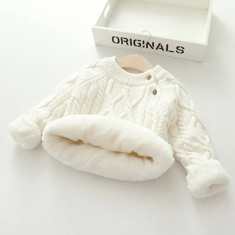 BibiCola/осенне-зимний Рождественский свитер для мальчиков и девочек; детские свитера; детский вязаный кардиган; толстый теплый свитер; верхняя одежда